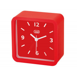 RELOJ DE CUARZO CON RELOJ DESPERTADOR TREVI ROJO