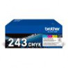 TONER ORIGINAL BROTHER TN-243CMYK MULTIPACK/ CIAN 