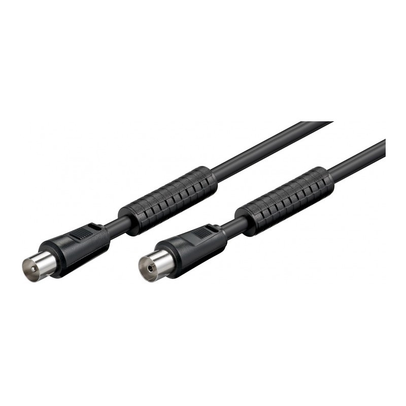 CABLE DE ANTENA DE 1 5 MTS CON FERRITA NEG WIRBOO CABLE DE ANTENA DE 1 5 MTS CON FERRITA NEG WIRBOO