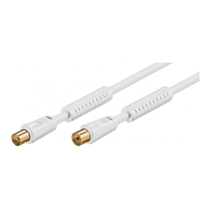 CABLE DE ANTENA 1 5 M CON FERRITA BLANCO WIRBOO CABLE DE ANTENA 1 5 M CON FERRITA BLANCO WIRBOO