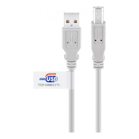 CABLE 3m USB 2 0 Tipo A USB 2 0 TipoB WIRBOO