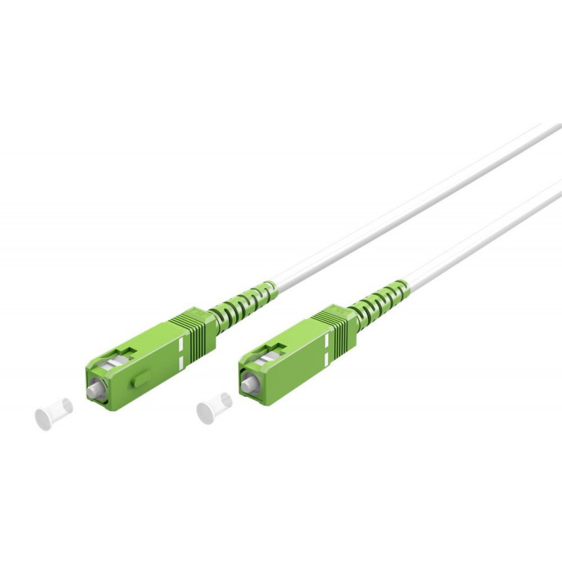 Cable de Fibra Óptica FTTH Monomodo OS2 1M B Cable de Fibra Óptica FTTH Monomodo OS2 1M B