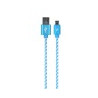 Cable de carga y datos micro USB 2 5m AZUL WIRBOO