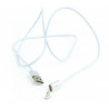 Magnetic Micro USB cable  silver  1 m WIRBOO