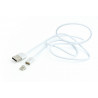 Cable magnético USB tipo C  plateado  1 m