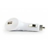 Cargador de coche 1A  WIRBOO blanco 