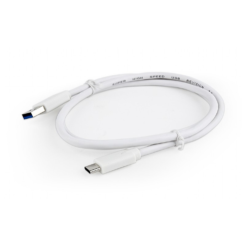 Cable USB-C ™ a USB A 3 0 blanco WIRBOO Cable USB-C ™ a USB A 3 0 blanco WIRBOO
