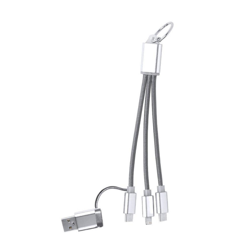 Conexión Micro USB  Tipo C y Lightning 5V DC2 4A S