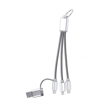 Conexión Micro USB  Tipo C y Lightning 5V DC2 4A S