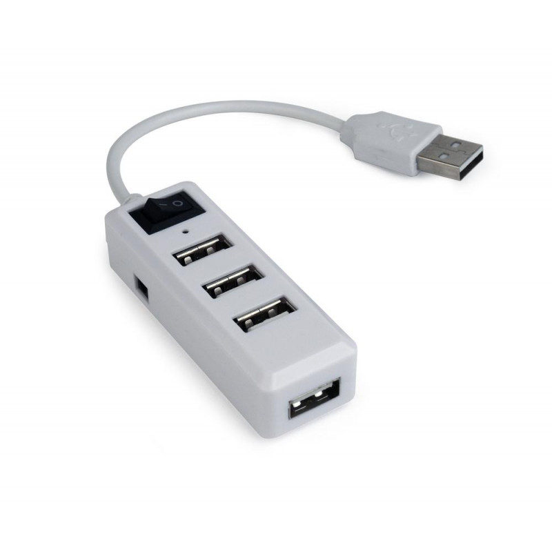 HUB USB 2 0 de 4 puertos con conmutador WH WIRBOO HUB USB 2 0 de 4 puertos con conmutador WH WIRBOO