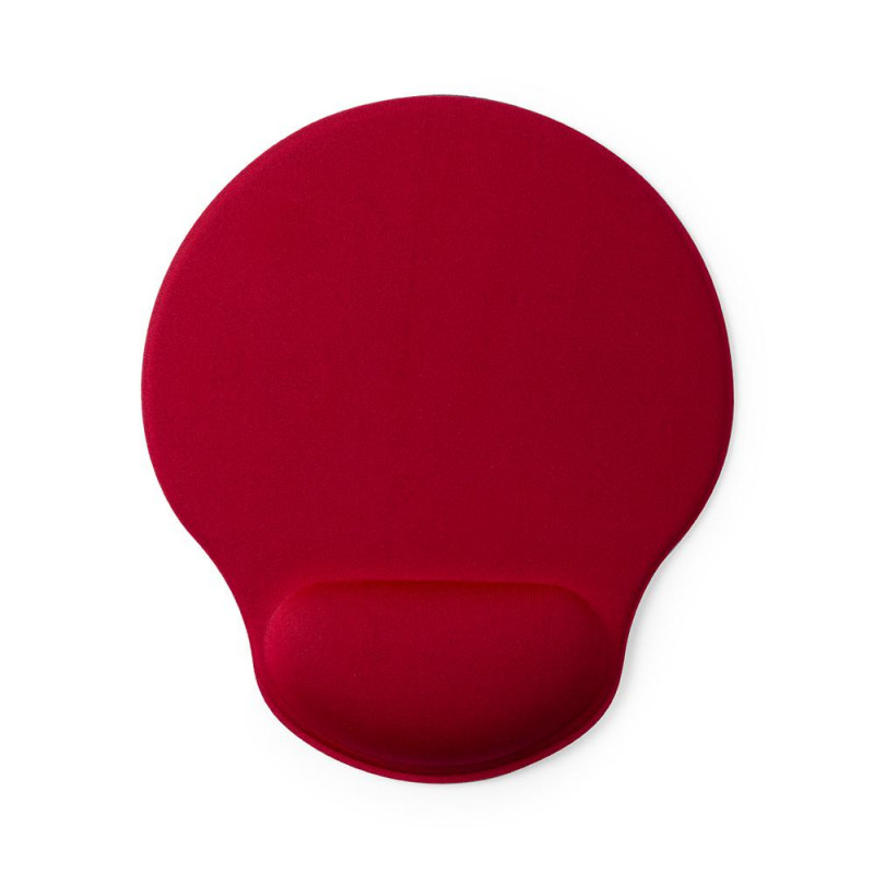 alfombrilla ergonómica de ratón rojo WIRBOO