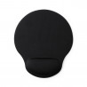 alfombrilla ergonómica de ratón negro WIRBOO