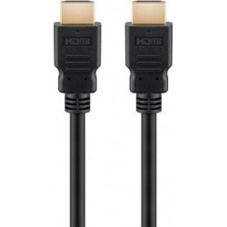 Cable HDMI ™ de alta velocidad chapado en oro 1 5m