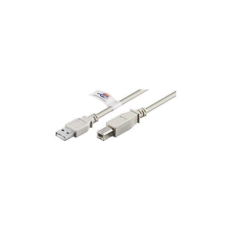 CABLE USB 2 0 TIPOA TIPOB 2MTS WIRBOO CABLE USB 2 0 TIPOA TIPOB 2MTS WIRBOO