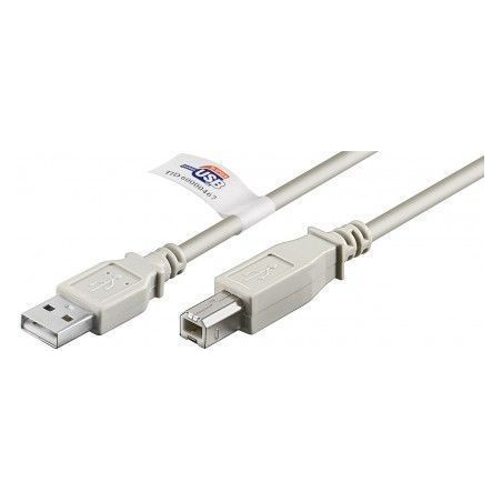 CABLE USB 2 0  TIPOA TIPOB 2MTS WIRBOO