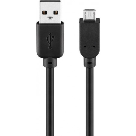 Cable USB 2 0 A MICRO USB 1M  negro