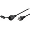Cable de alimentación ALARGADOR 5 m  negro WIRBOO