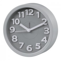 reloj retro gris
