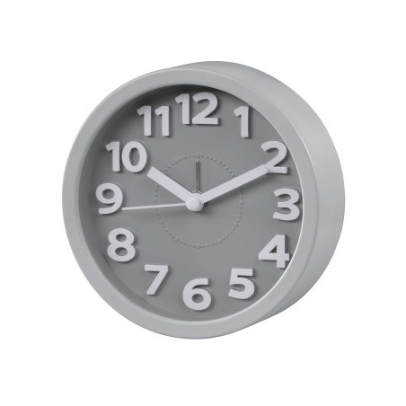 reloj retro gris