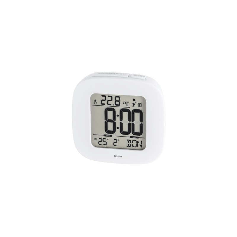 Reloj Despertador Radiocontrolado RC 45 Blanco