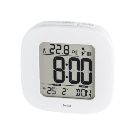 Reloj Despertador Radiocontrolado RC 45 Blanco