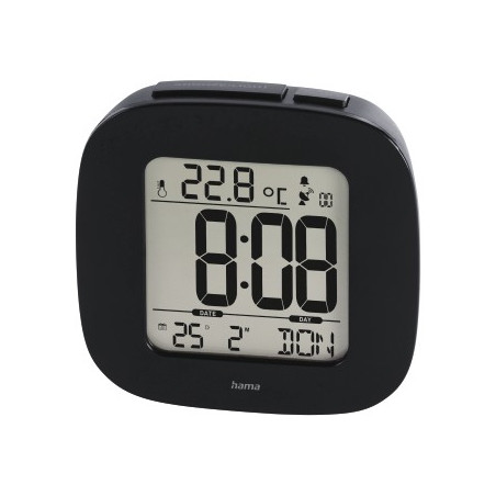 Reloj Despertador Radiocontrolado RC 45 Negro