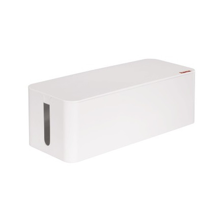CAJA BLANCA GRANDE ORGANIZADOR CABLE