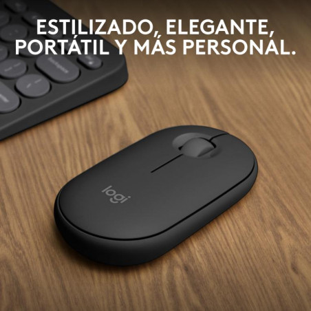 RATON LOGITECH PEBBLE BLUETOOTH NEGRO 