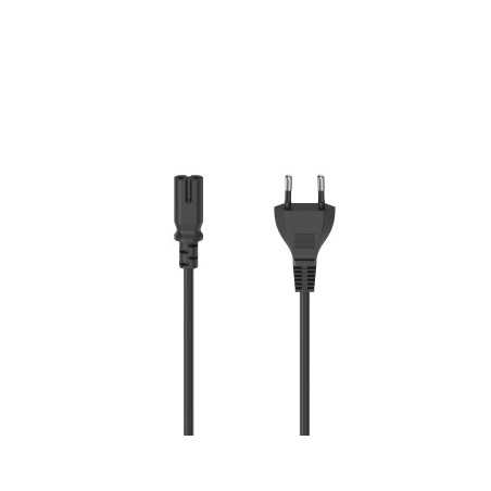 Cable Corriente Europea 1 5m Negro