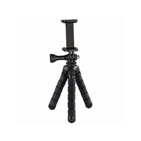 Mini Trípode ``Flex´´ 14cm Negro  GoPro & Teléfono