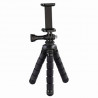 Mini Trípode ``Flex´´ 14cm Negro  GoPro & Teléfono
