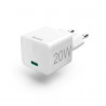 Cargador Mini``20 W´´ USB-C QC PD Blanco