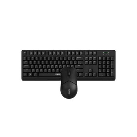 Rapoo X1500 Teclado   Ratón Inalámbrico Negro