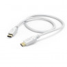 Cable USB C 2 0 480 Mbt/s 3 A 1 5 m Blanco