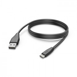 Cable USB C - USB A 2 0 480 Mbt/s 3 A 3 m Negro