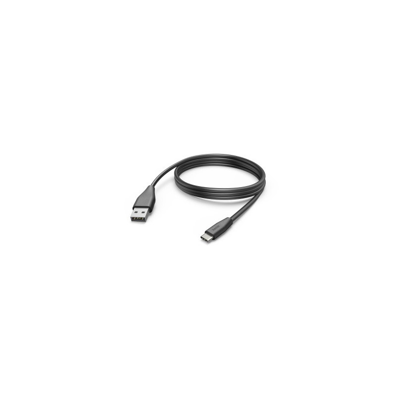 Cable USB C - USB A 2 0 480 Mbt/s 3 A 3 m Negro Cable USB C - USB A 2 0 480 Mbt/s 3 A 3 m Negro