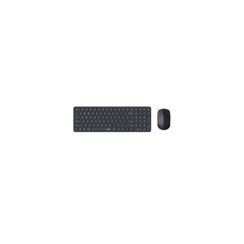 Rapoo 9310M Combo Teclado Ratón Ultra Slim Gris Rapoo 9310M Combo Teclado Ratón Ultra Slim Gris
