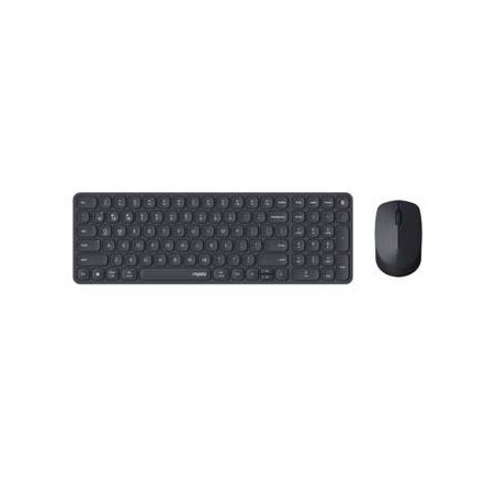 Rapoo 9310M Combo  Teclado Ratón  Ultra Slim Gris 