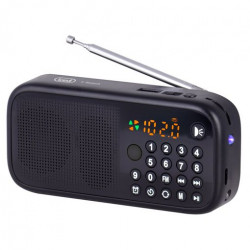 radio portátil trevi  negra