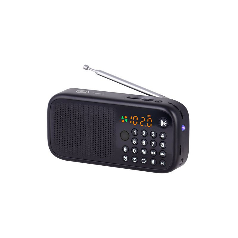 radio portátil trevi negra radio portátil trevi negra