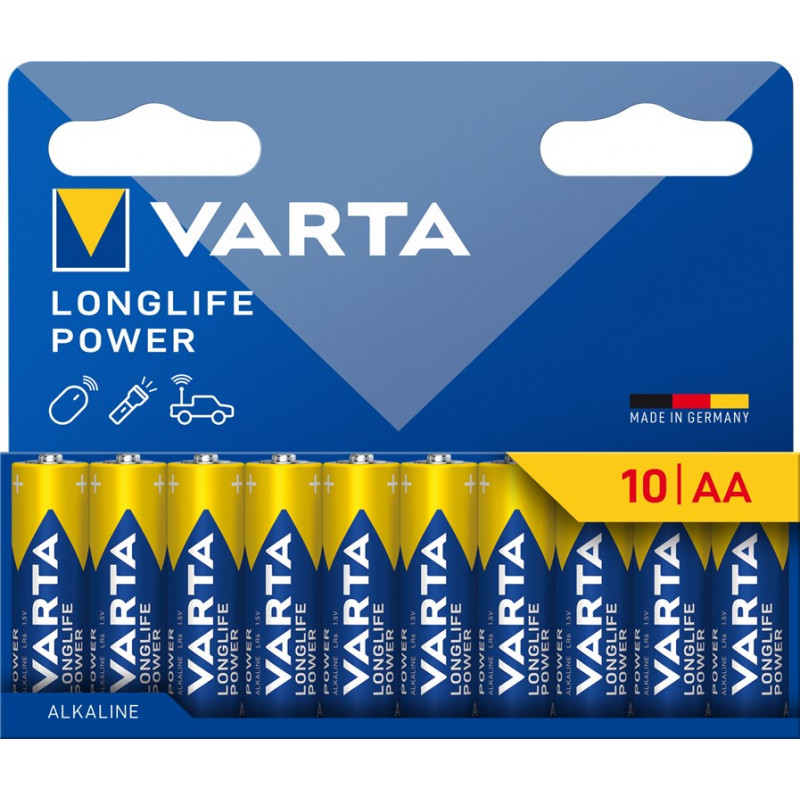 Pila LR6/AA Mignon 4906 10 uds blíster varta Pila LR6/AA Mignon 4906 10 uds blíster varta
