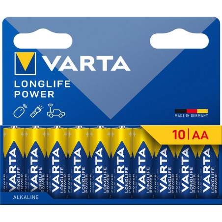Pila LR6/AA  Mignon   4906   10 uds blíster varta