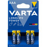 Pila LR03/AAA  Micro   4903   4 uds  blíster varta