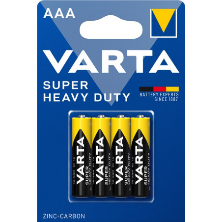 Pilas R03/AAA  Micro   2003   4 und  blístr varta