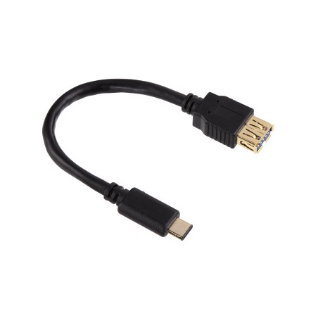 Cable PC Adapt  USB type C  USB A H 0 15m TEC hama