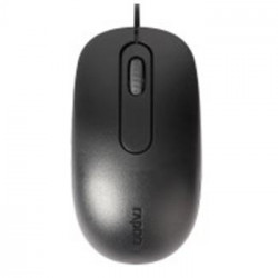 N200 Ratón negro con cable