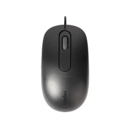 N200 Ratón negro con cable