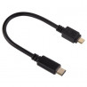 Cable PC USB type C - USB B Micro 0 75m TEC hama