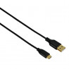 Cable PC USB Type C - USB A 2 0 0 75m Negro hama