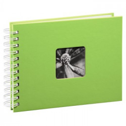 Album Pegar Spiral 24x17 50P Fine Art Kiwi/Blanco